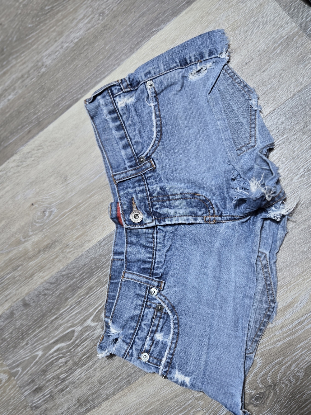 VTG Y2k Holister Lowrise Denim Shorts Size 3